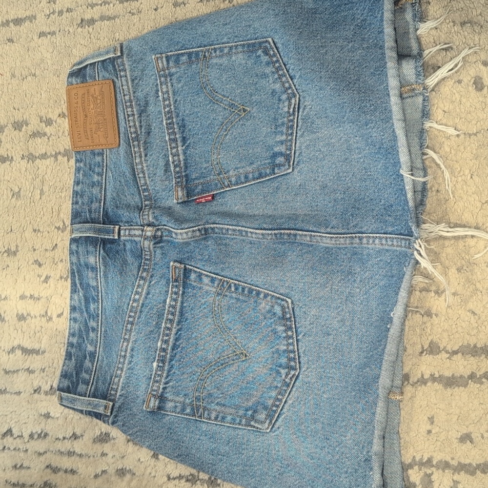 Levi's Icon Skirt Med Wash - Picture 3 of 6